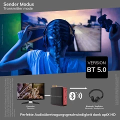 OEHLBACH Art. No. 6052 BTR Evolution 5.0 Bluetooth Signāla raidītājs / uztvērējs Silver ADAPTERIS / PĀRVEIDOTĀJS