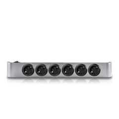 OEHLBACH Art. No. 17010 POWER SOCKET 505 Dark Grey Multi kontaktligzdu  strāvas filtrs ar 2 USB pieslēgvietām STRĀVAS KABELIS / FILTRS