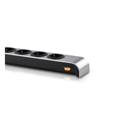 OEHLBACH Art. No. 17010 POWER SOCKET 505 Dark Grey Multi kontaktligzdu  strāvas filtrs ar 2 USB pieslēgvietām STRĀVAS KABELIS / FILTRS