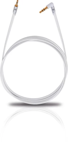 OEHLBACH Art. No. 35000 austiņu vads 2.5/3.5 Jack 90 1.5m White 3.5mm to 2 RCA