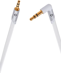 OEHLBACH Art. No. 35000 austiņu vads 2.5/3.5 Jack 90 1.5m White 3.5mm to 2 RCA