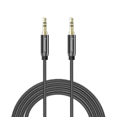 TRONSMART S3CD01 Black 3.5mm to 3.5mm Stereo Cable 1.2m 3.5mm to 2 RCA
