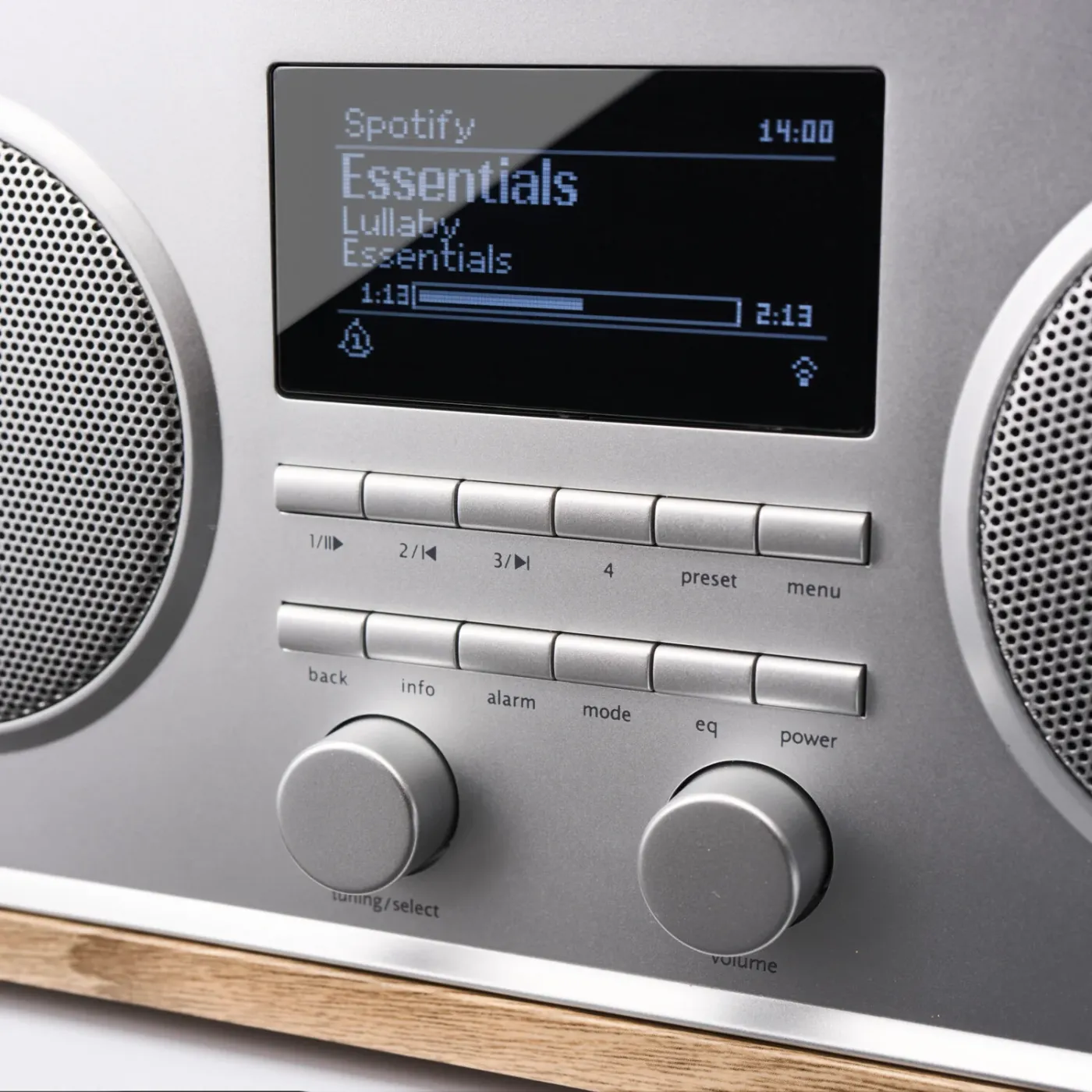 ESSENTIALS RADIO 3 ASH (PVC) Internet Radio DAB+ / FM RADIO