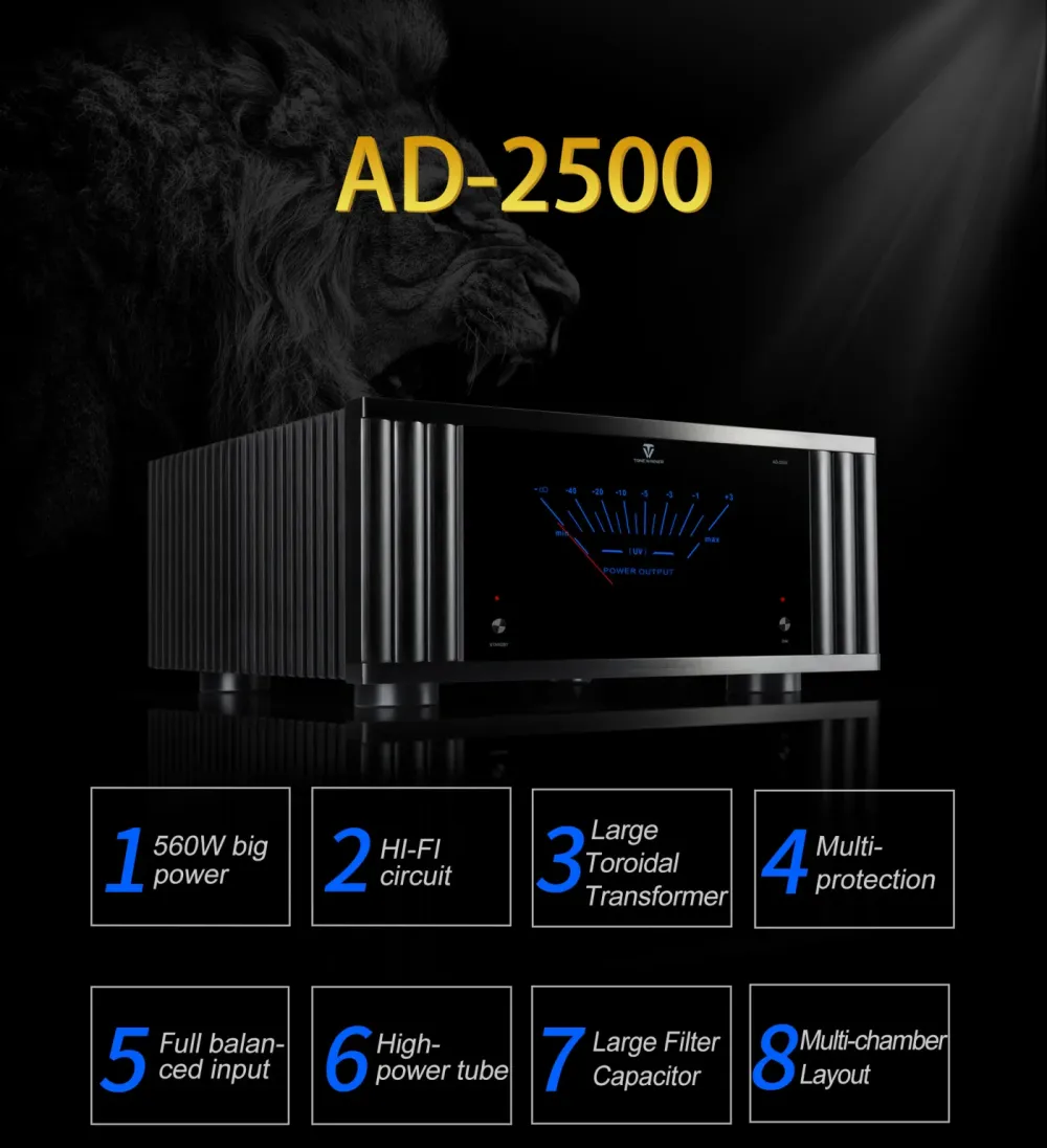 TONEWINNER AD-2500 BLACK JAUDAS PASTIPRINĀTĀJS