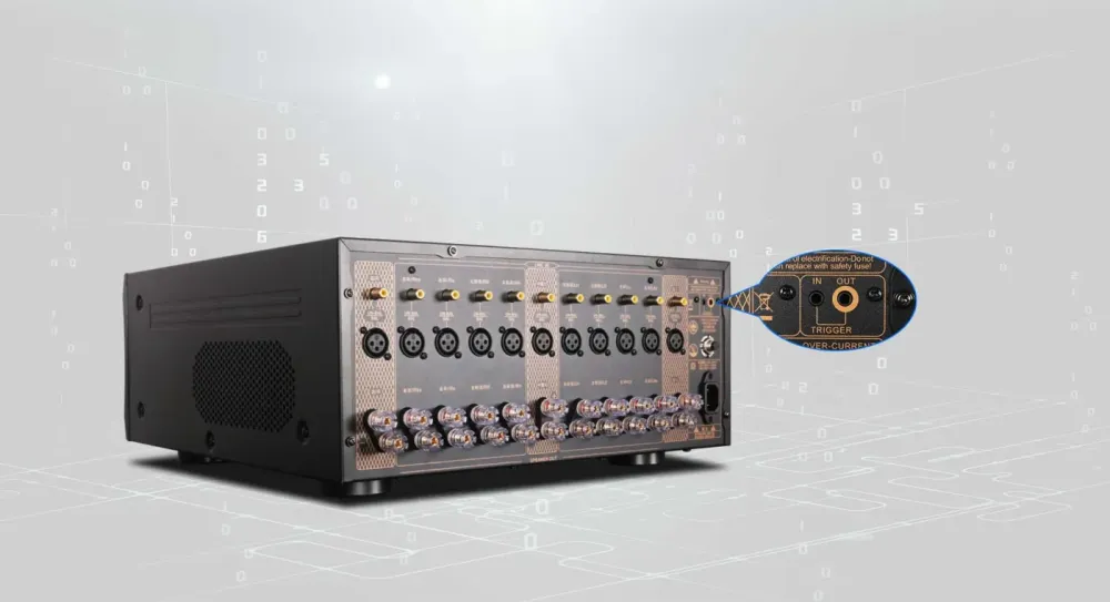 TONEWINNER AD-8300PA BLACK 11 KANĀLU JAUDAS PASTIPRINĀTĀJS