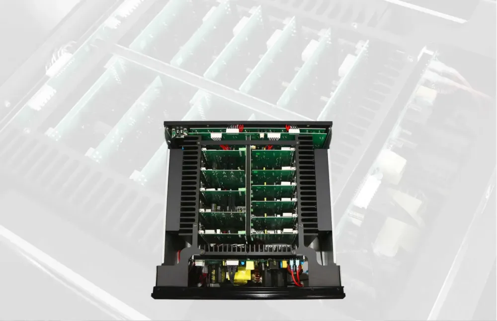 TONEWINNER AD-8300PA BLACK 11 KANĀLU JAUDAS PASTIPRINĀTĀJS