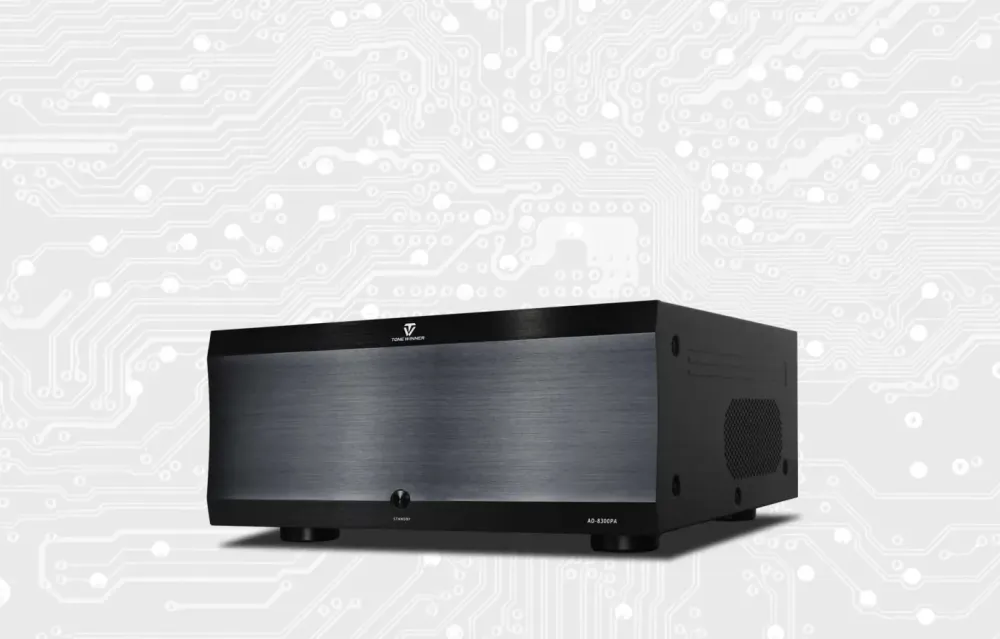 TONEWINNER AD-8300PA BLACK 11 KANĀLU JAUDAS PASTIPRINĀTĀJS