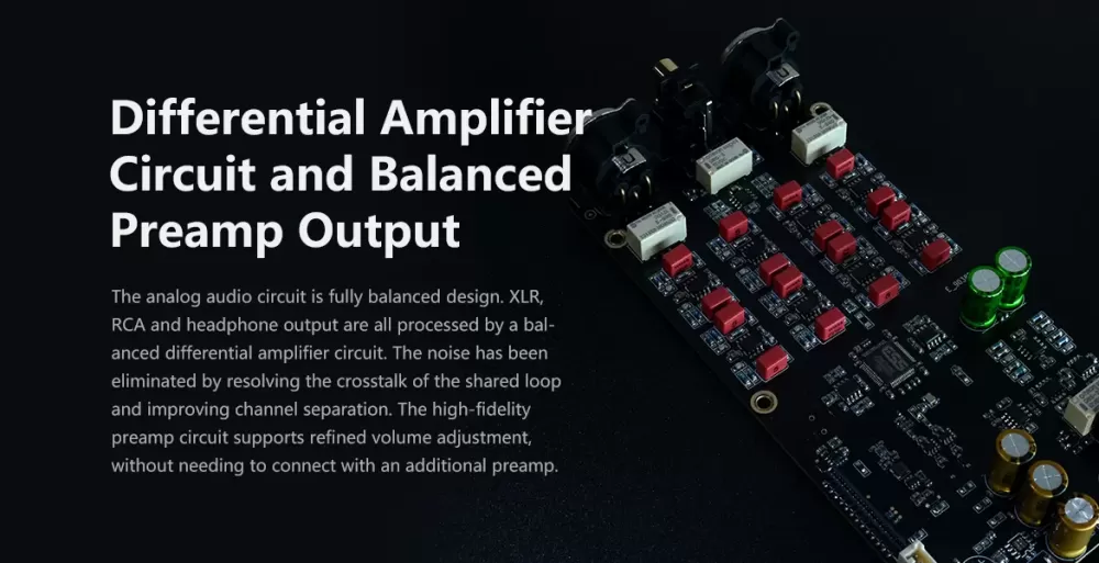EVERSOLO DAC-Z8 BLACK DAC / CIPARU ANALOGAIS PĀRVEIDOTĀJS (DAC)