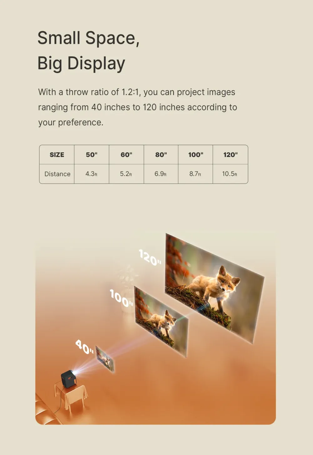 XMING EPISODE ONE Google TV PROJEKTORS