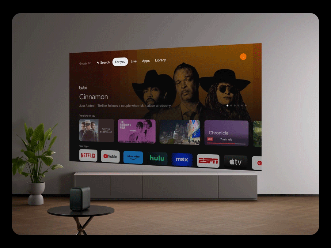 XMING PAGE ONE Google TV LCD PROJEKTORS