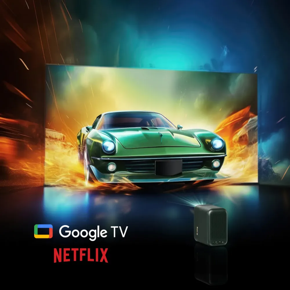 XMING PAGE ONE Google TV LCD PROJEKTORS