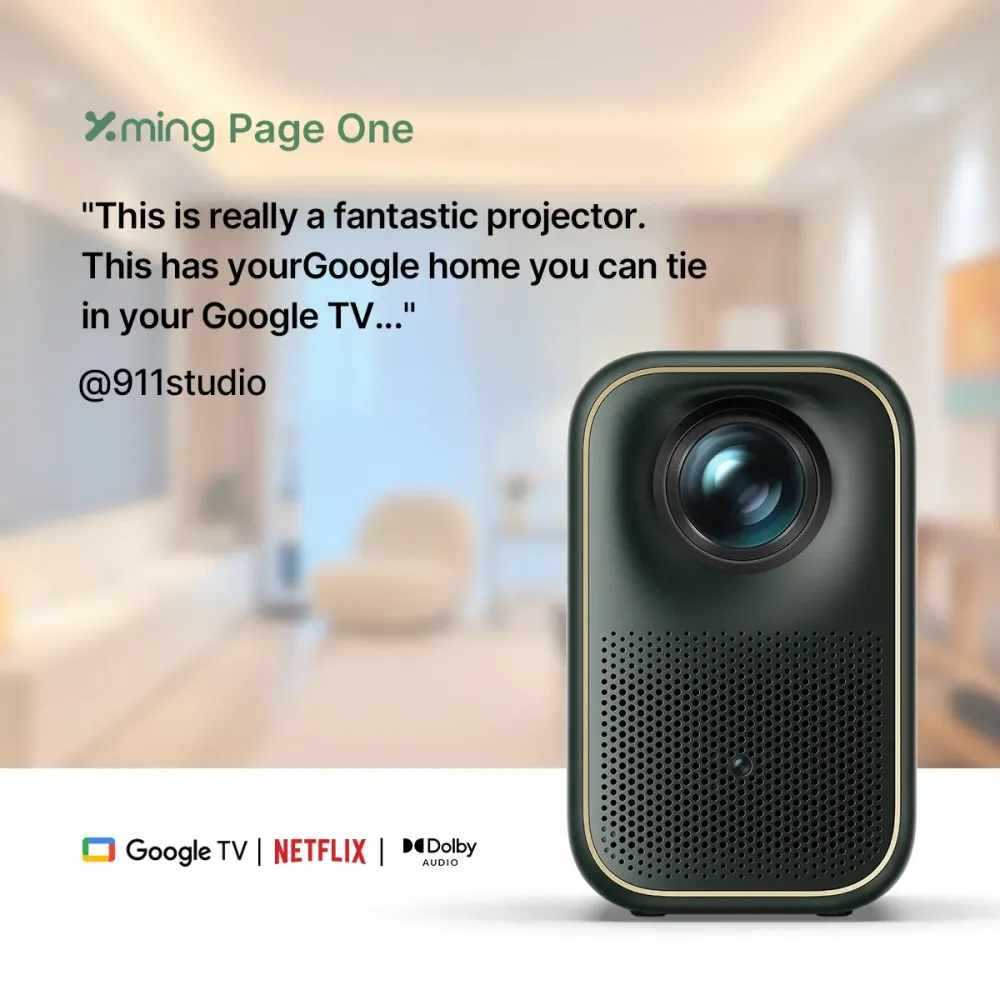 XMING PAGE ONE Google TV LCD PROJEKTORS