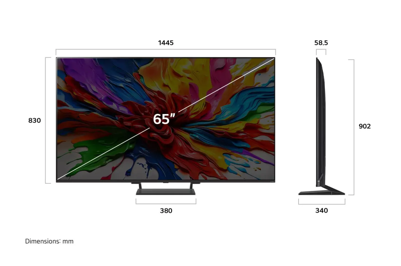 LG 65QNED93A6A miniLED TV MINI LED