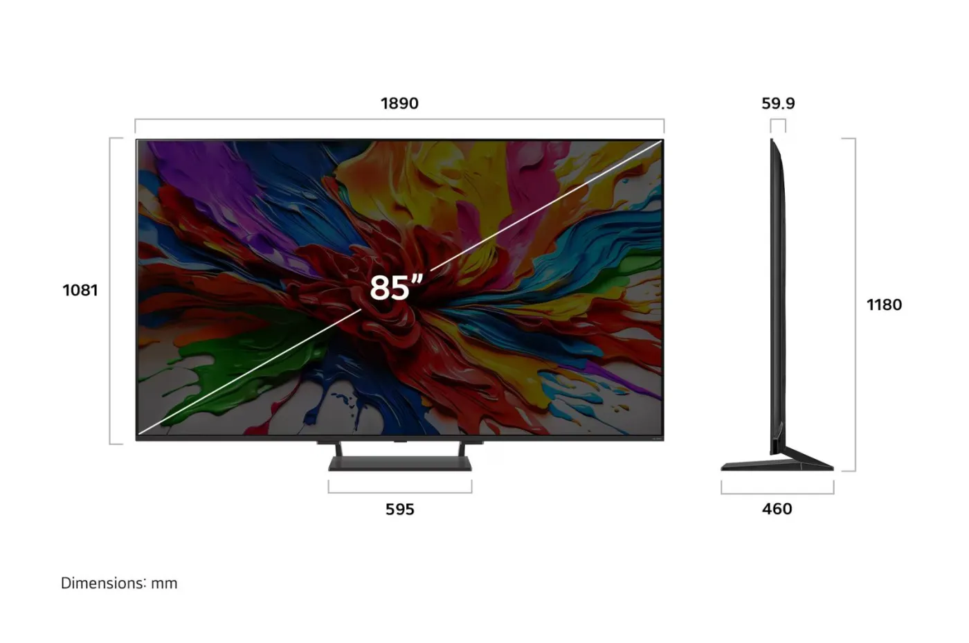 LG 85QNED93A6A miniLED TV MINI LED